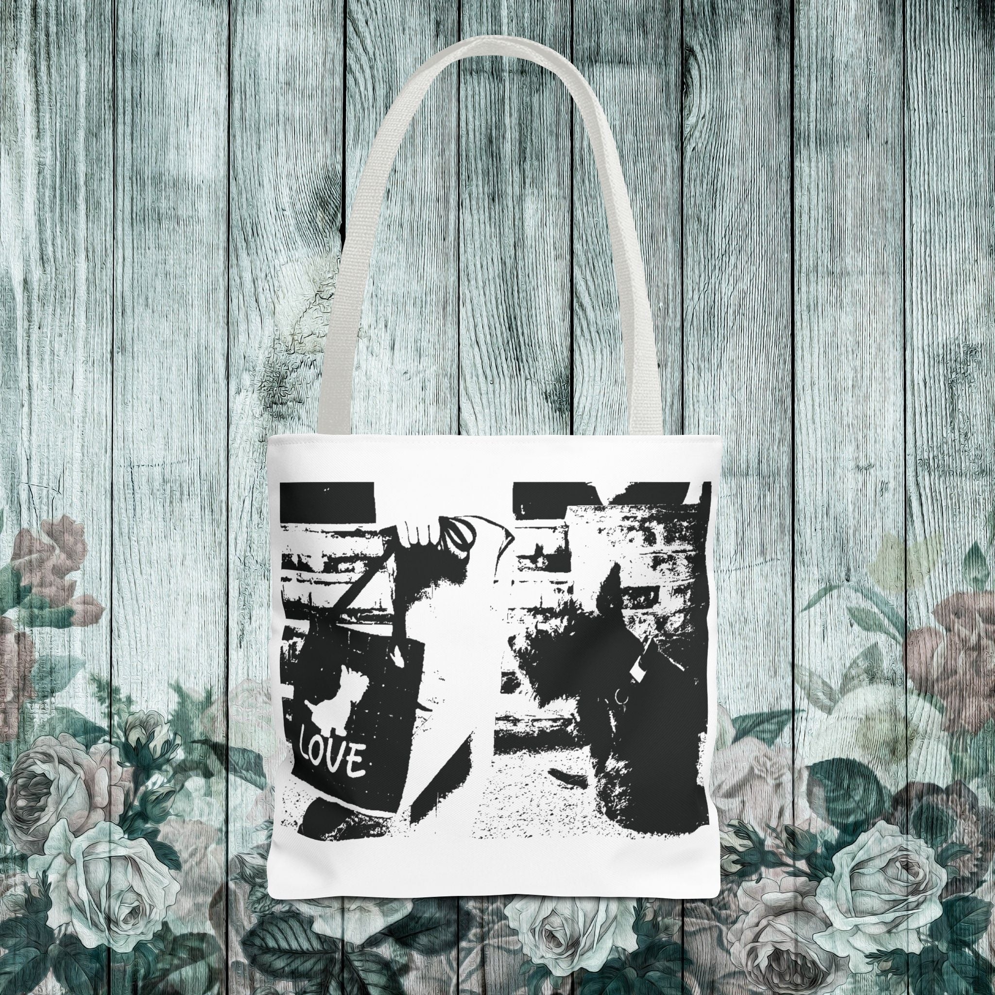Love Tote Bag | Stylish Canvas Bag for Everyday Use | Perfect Gift for Pet Lovers