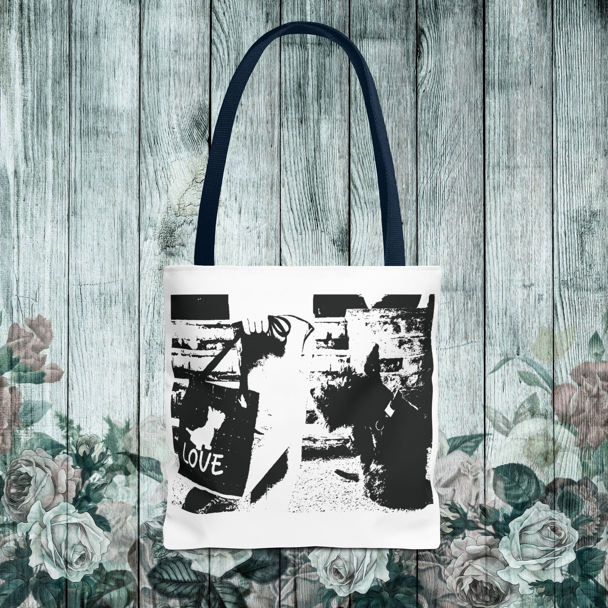 Love Tote Bag | Stylish Canvas Bag for Everyday Use | Perfect Gift for Pet Lovers