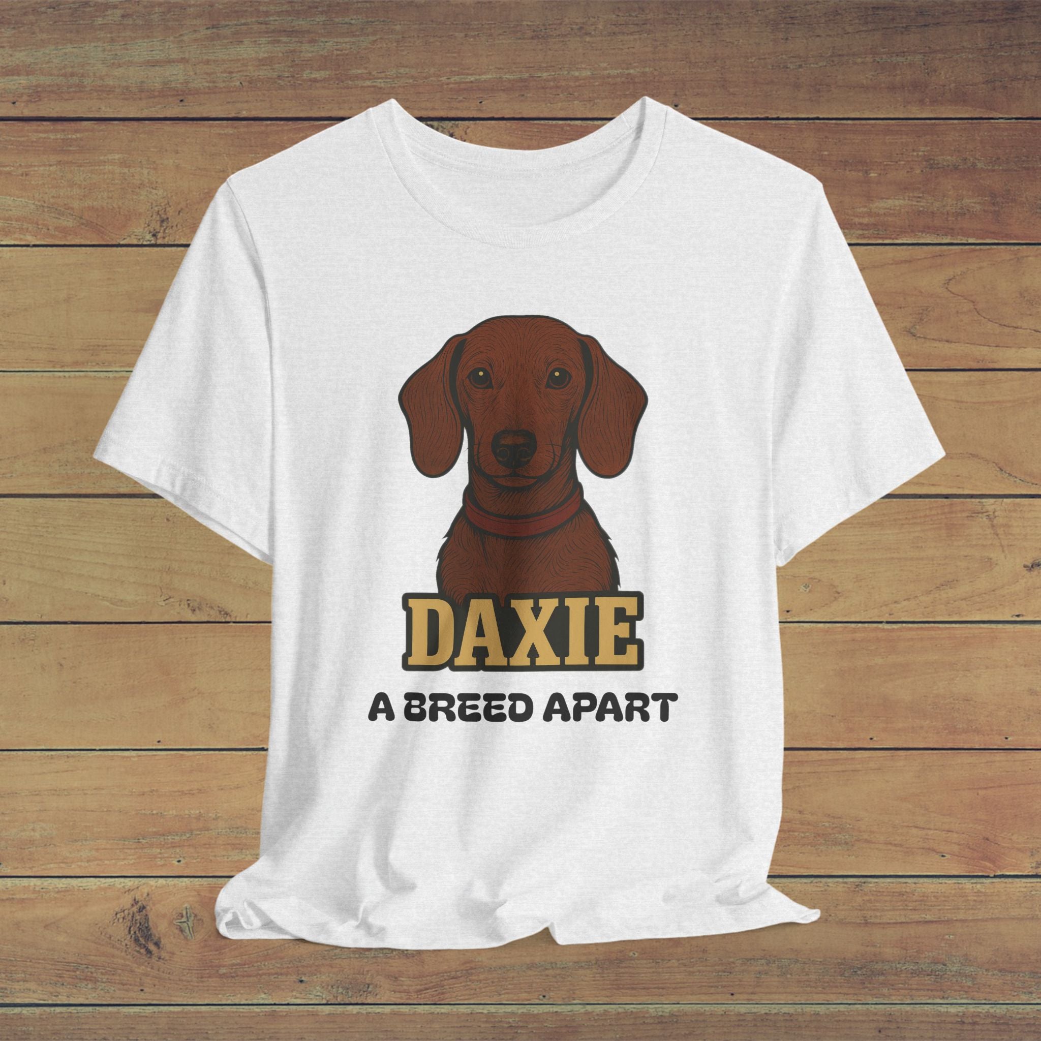 Dachshund Lover Tee, Dog Mom Shirt, Animal Adoption Gift, Pet Parent Apparel, Cute Dog Graphic T-Shirt, Gift for Dog Lovers