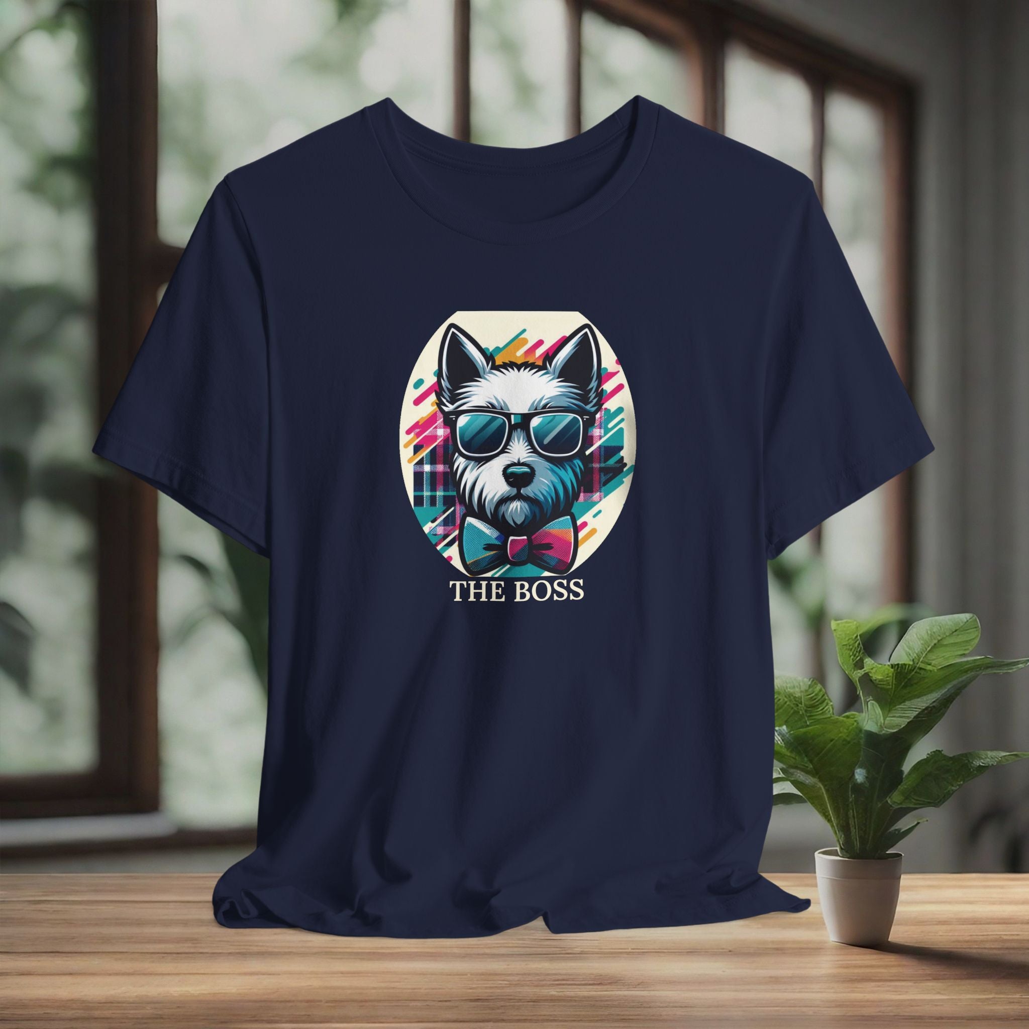 Cool Dog 'The Boss' Unisex Jersey Tee - Fun & Casual Wear