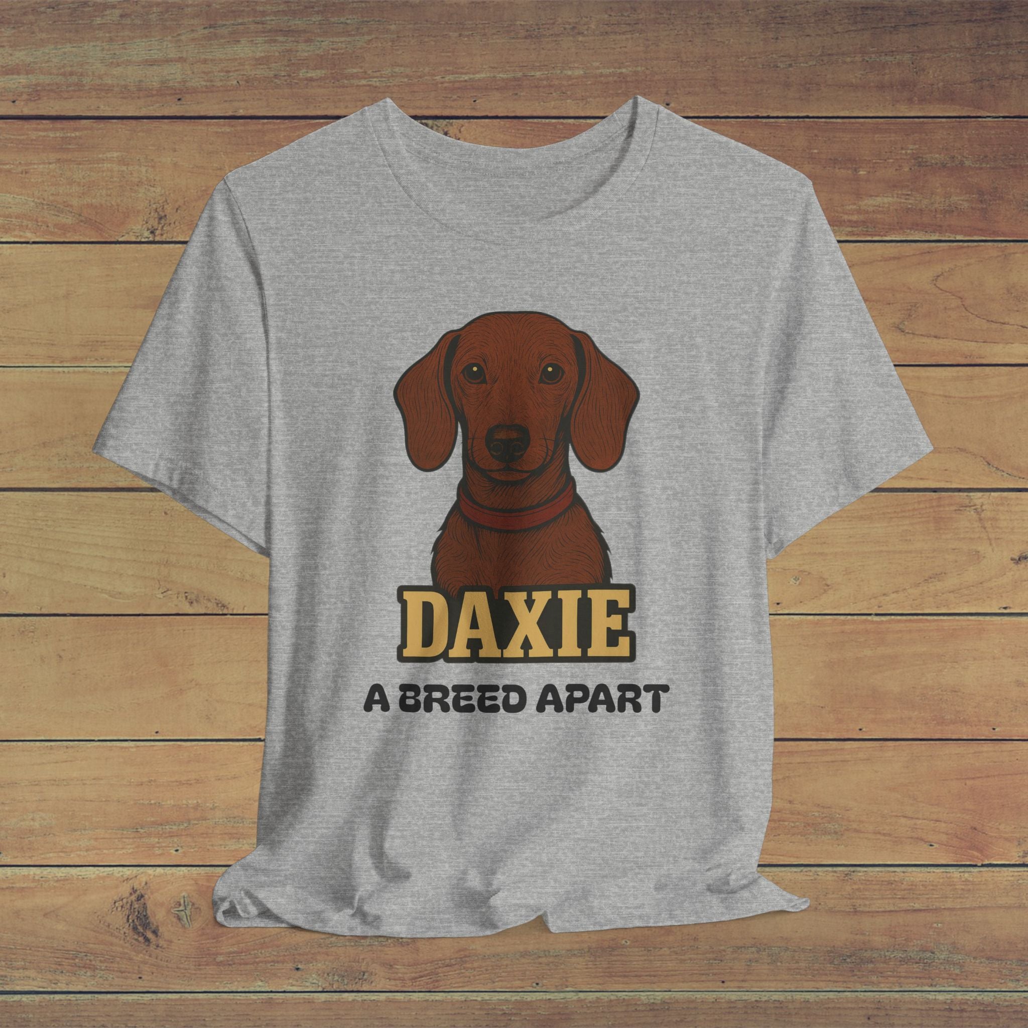 Dachshund Lover Tee, Dog Mom Shirt, Animal Adoption Gift, Pet Parent Apparel, Cute Dog Graphic T-Shirt, Gift for Dog Lovers