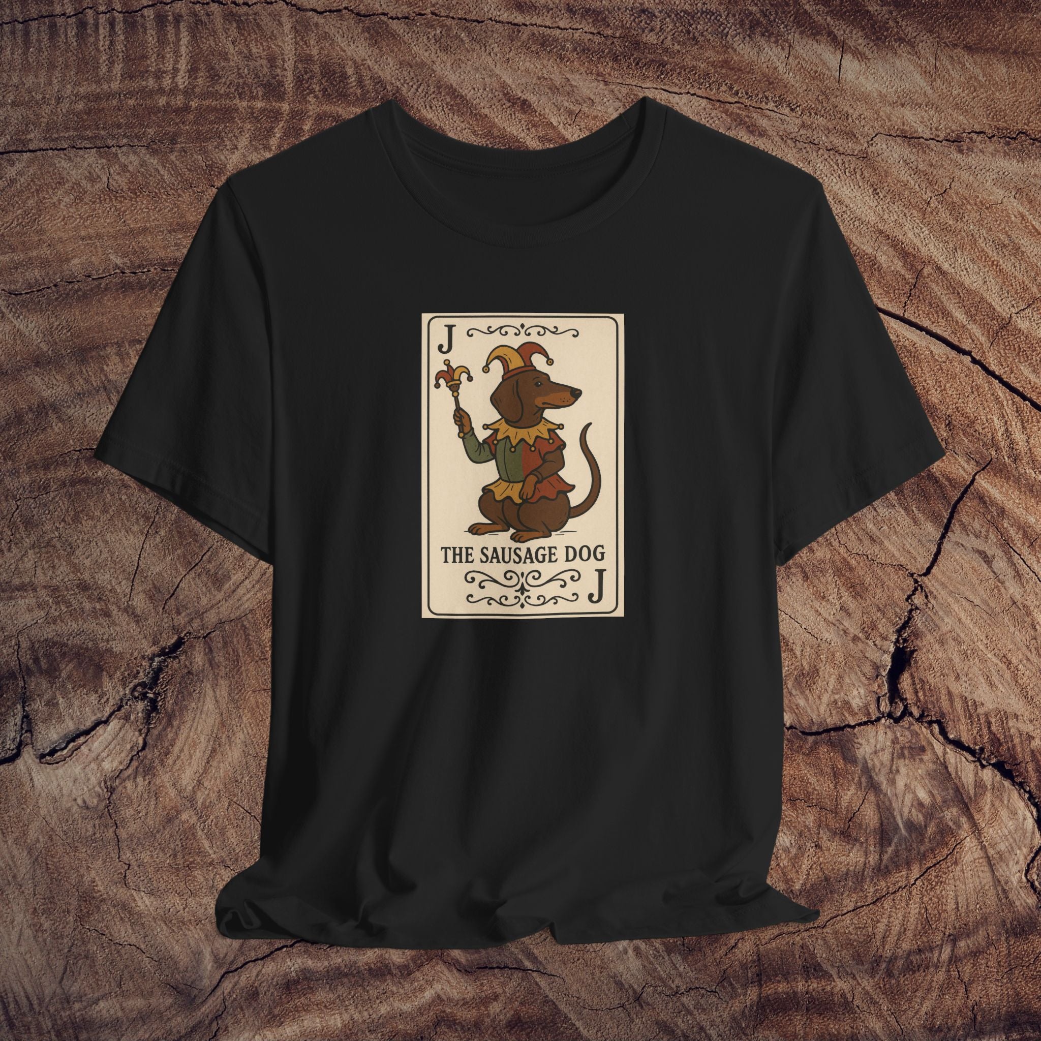 Dachshund Joker Tee – Your Wild Card Look