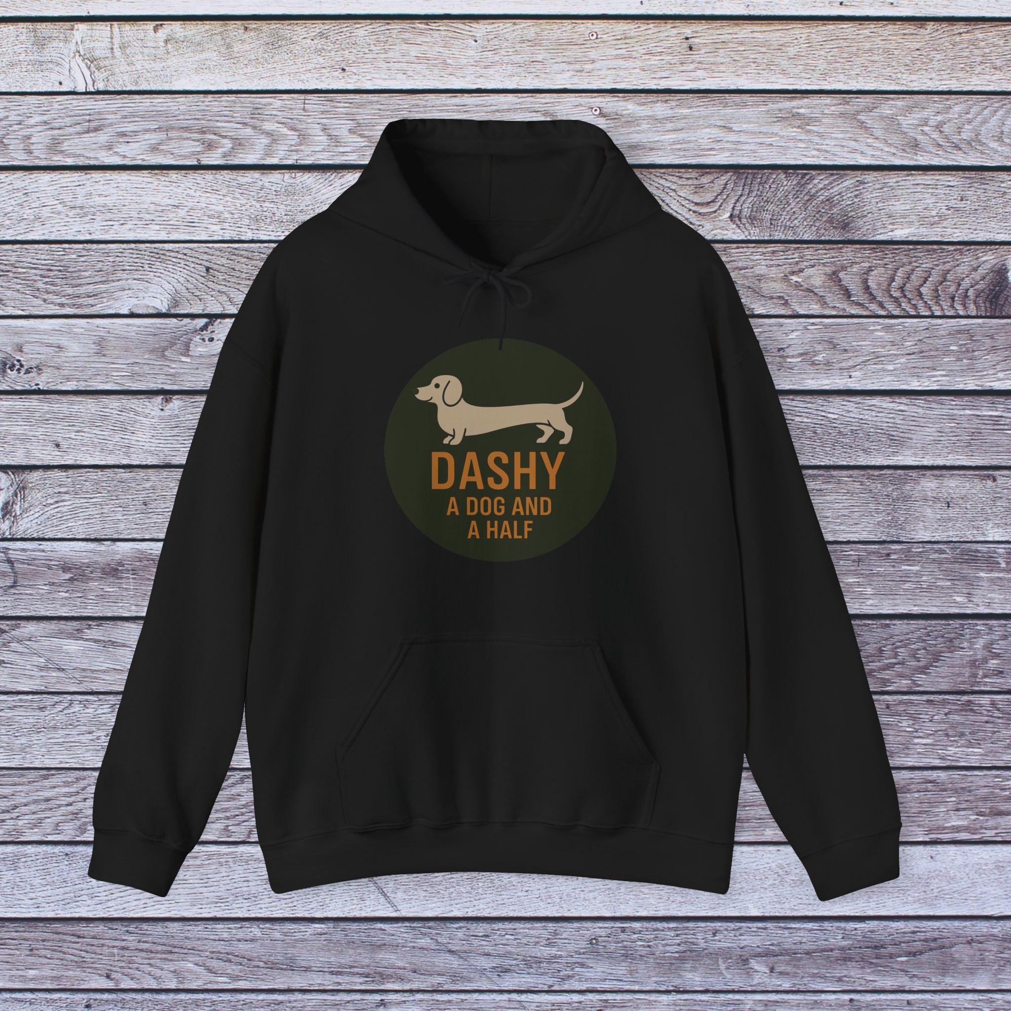 Dachshund Lover's Hoodie, Dashy Dog Sweatshirt, Funny Pet Hoodie, Gift for Dog Owners, Unisex Casual Apparel