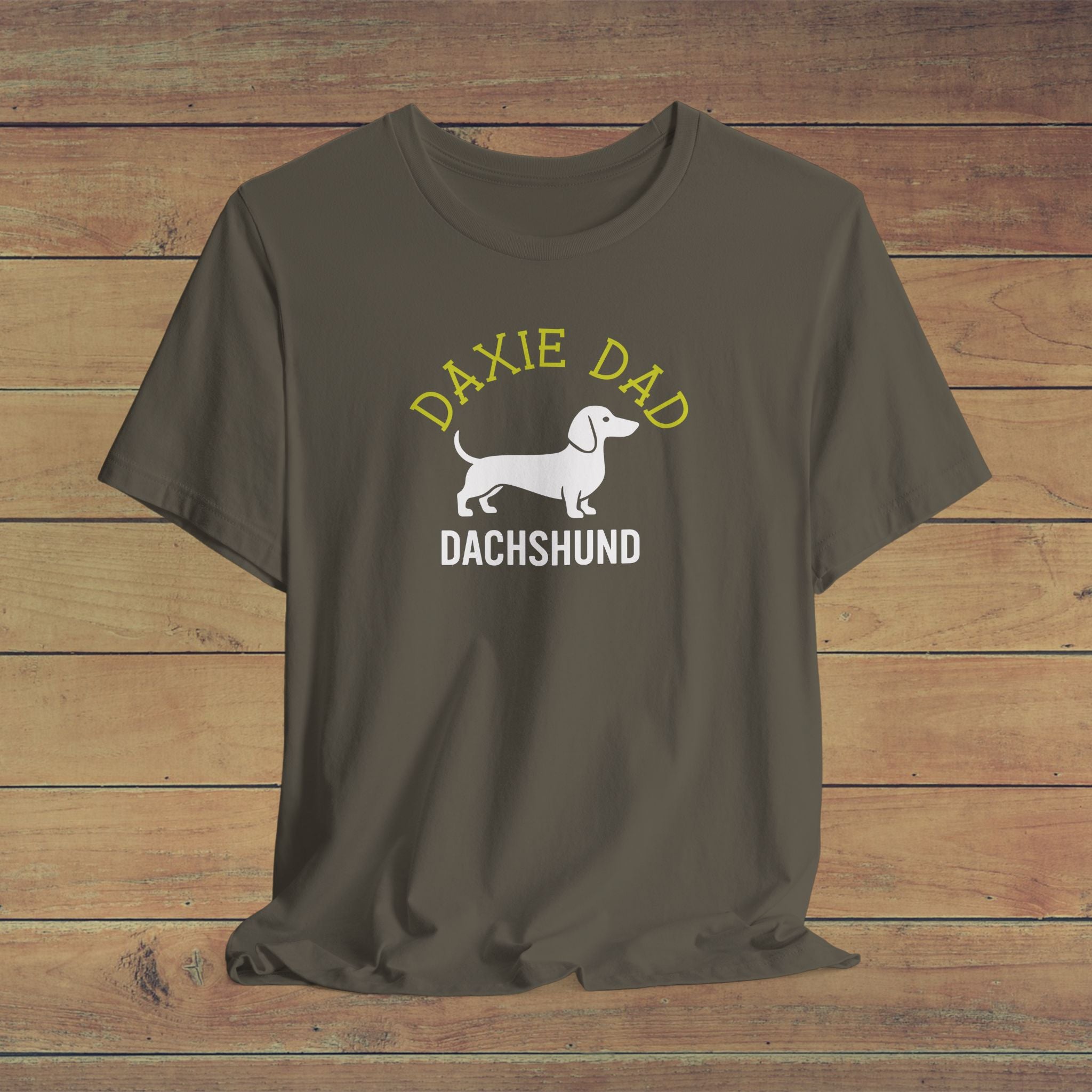 Daxie Dad Unisex Tee – Lightweight Shirt for Sausage Dog Dads