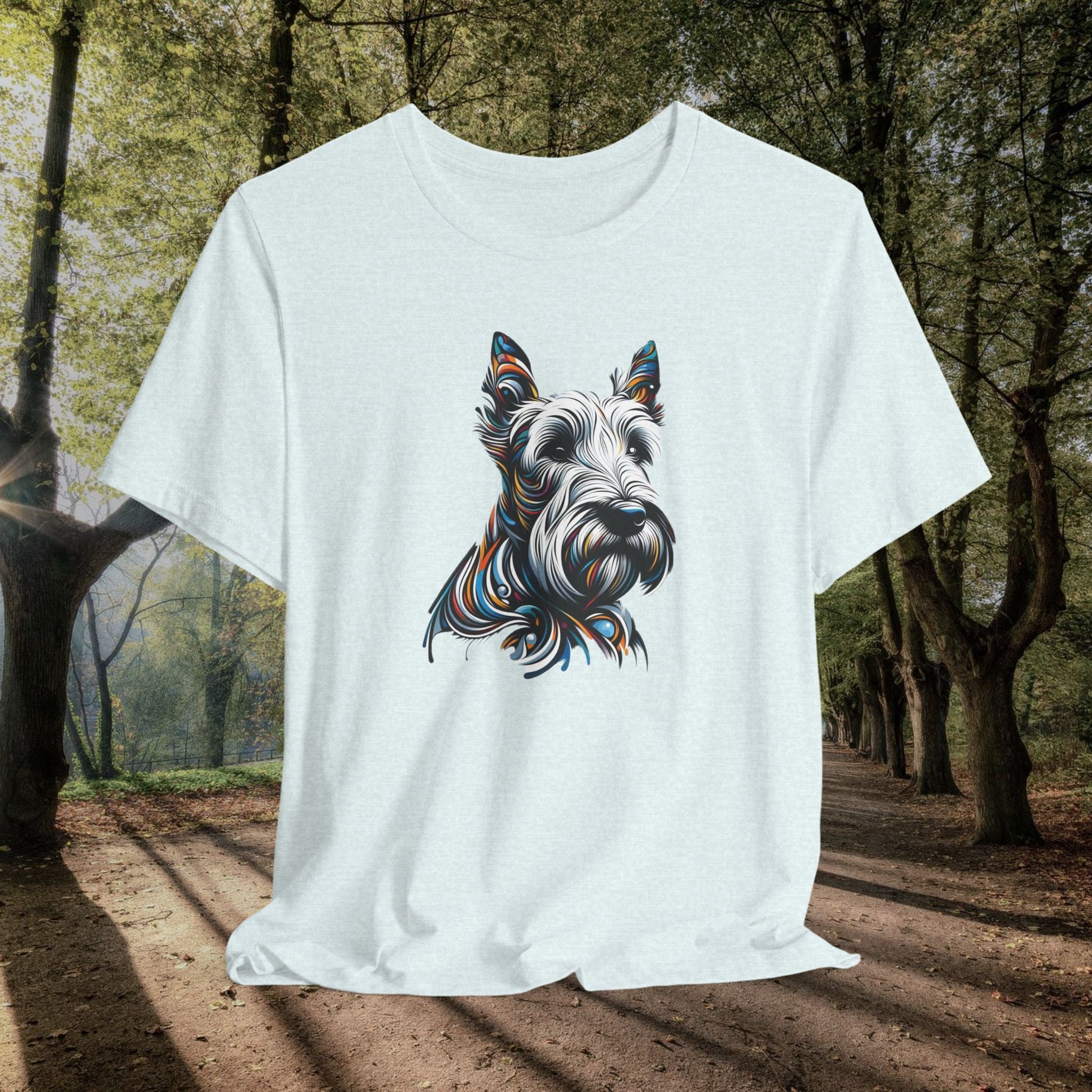Artistic Dog Lover Tee - Unisex Jersey Short Sleeve Shirt