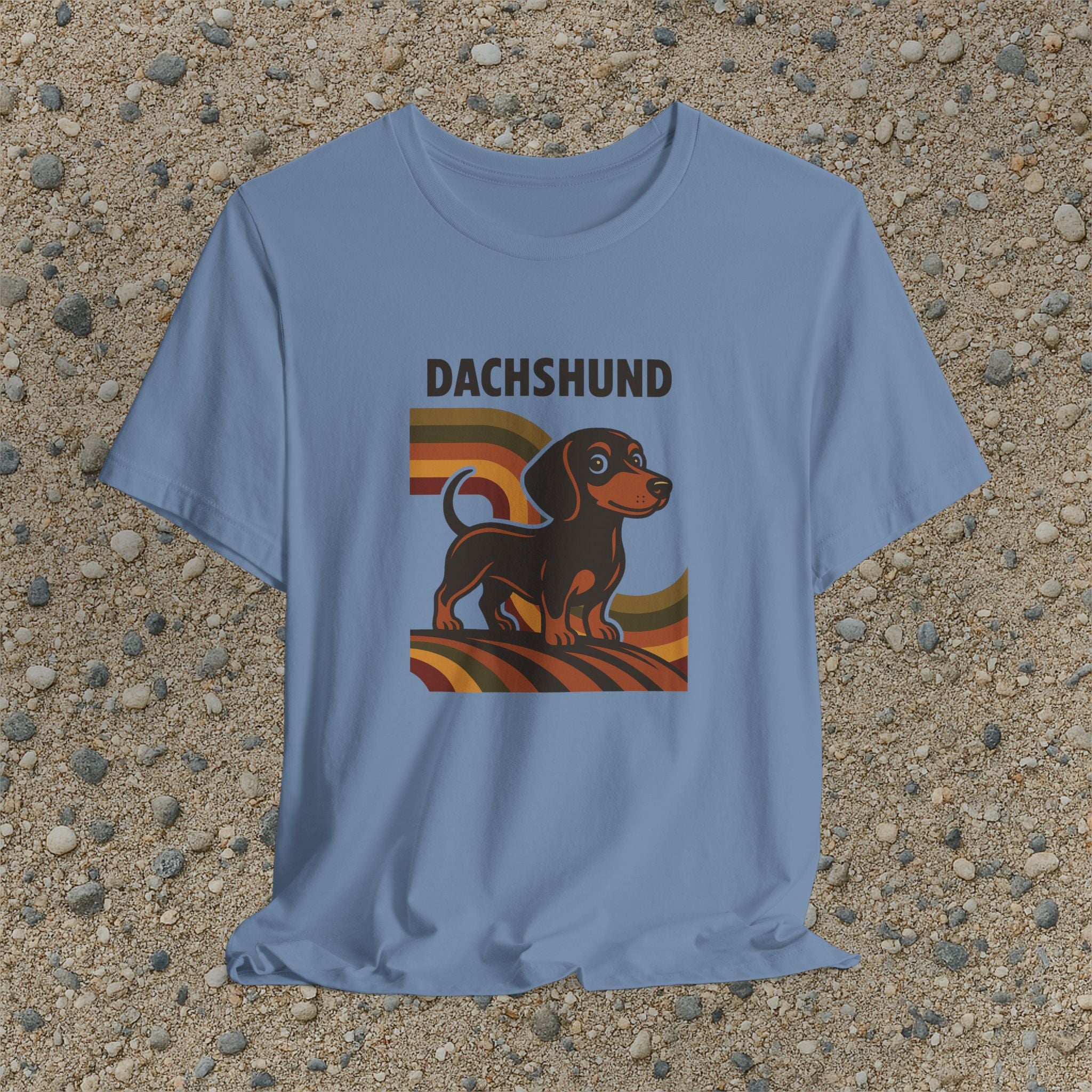 Dachshund Retro Unisex T-Shirt, Dog Lover Gift, Animal Lover Tee, Cute Graphic Shirt, Pet Owner Apparel