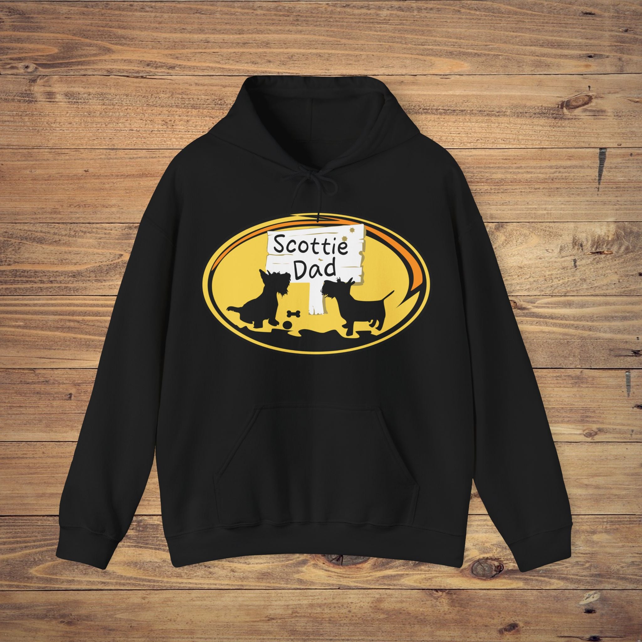 Scottie Dad Unisex Hoodie - Perfect Gift for Dog Lovers