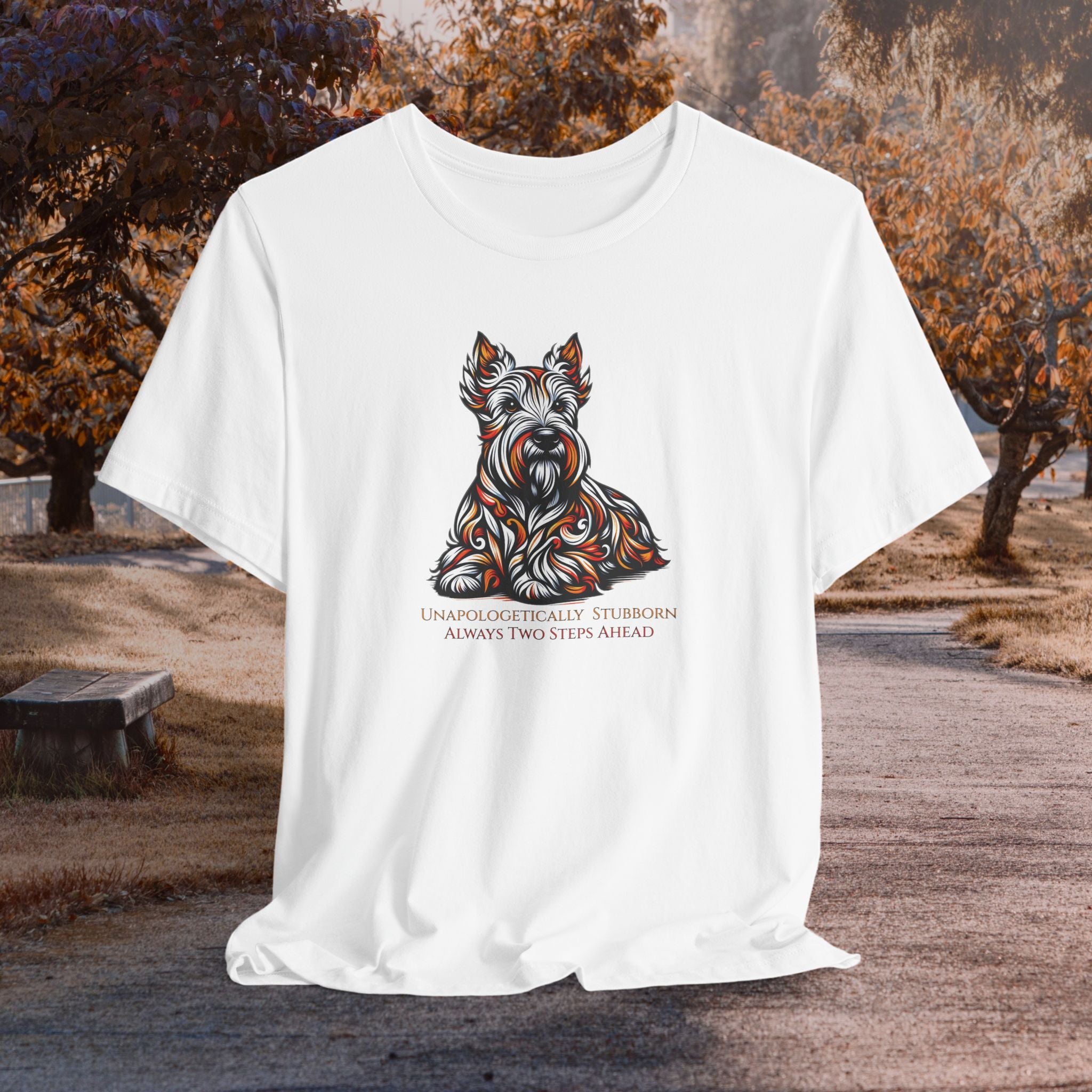 Unisex Jersey Tee - Unapologetically Stubborn Dog Design