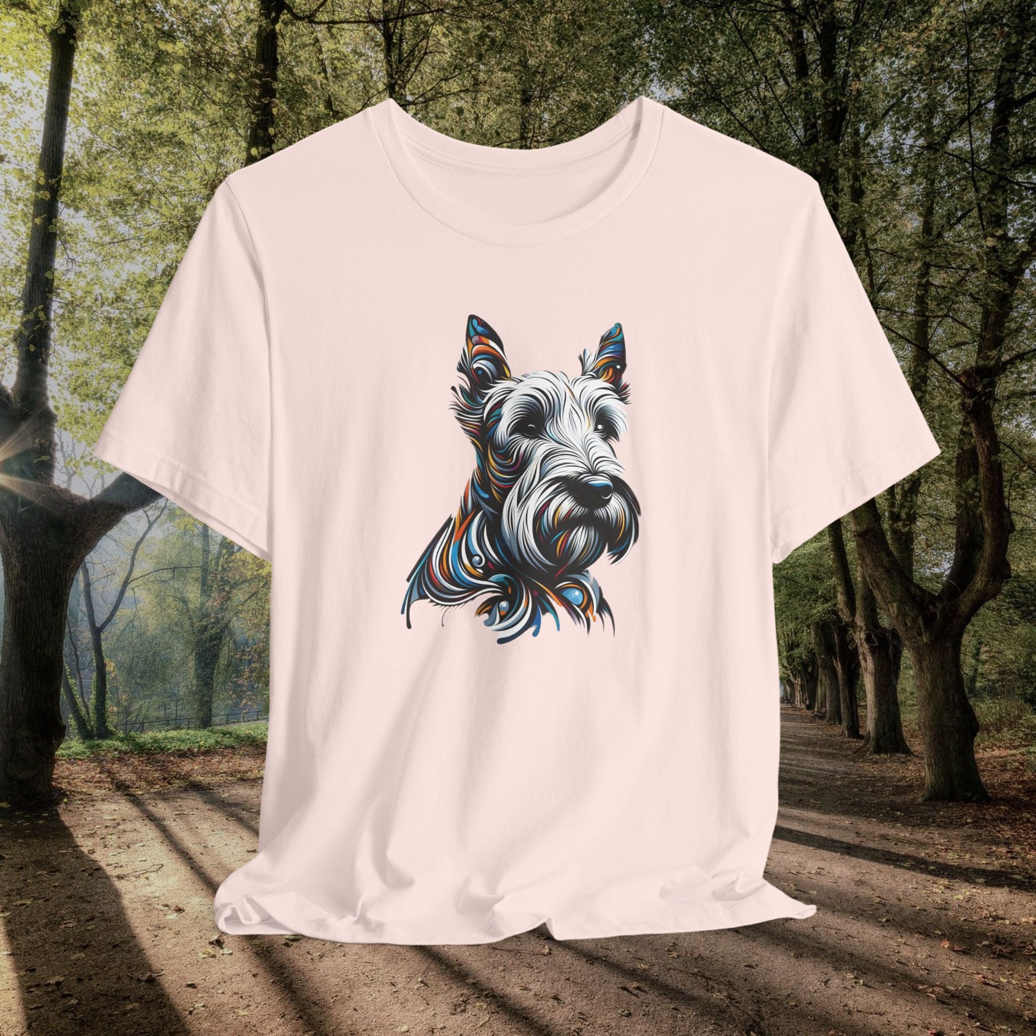 Artistic Dog Lover Tee - Unisex Jersey Short Sleeve Shirt