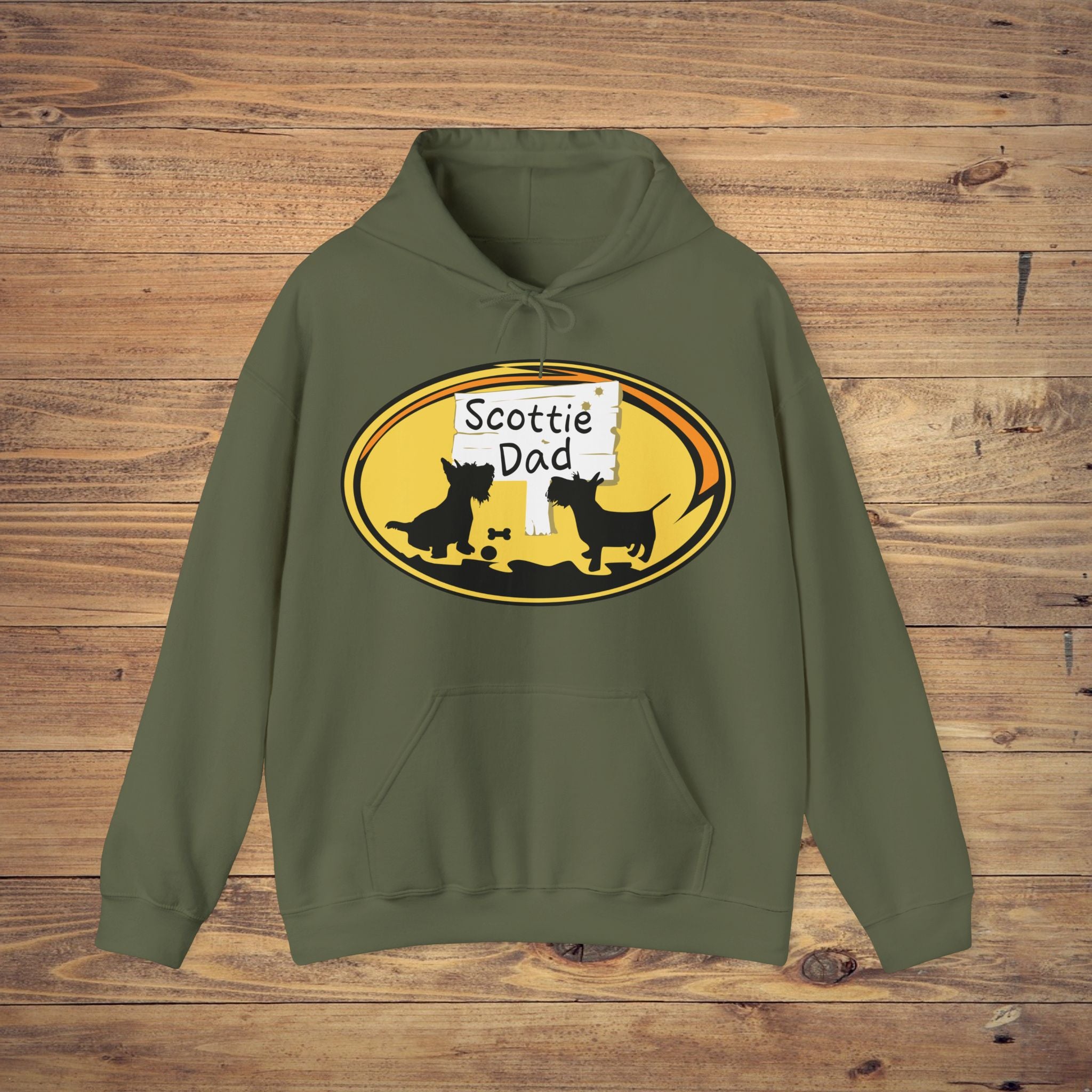 Scottie Dad Unisex Hoodie - Perfect Gift for Dog Lovers