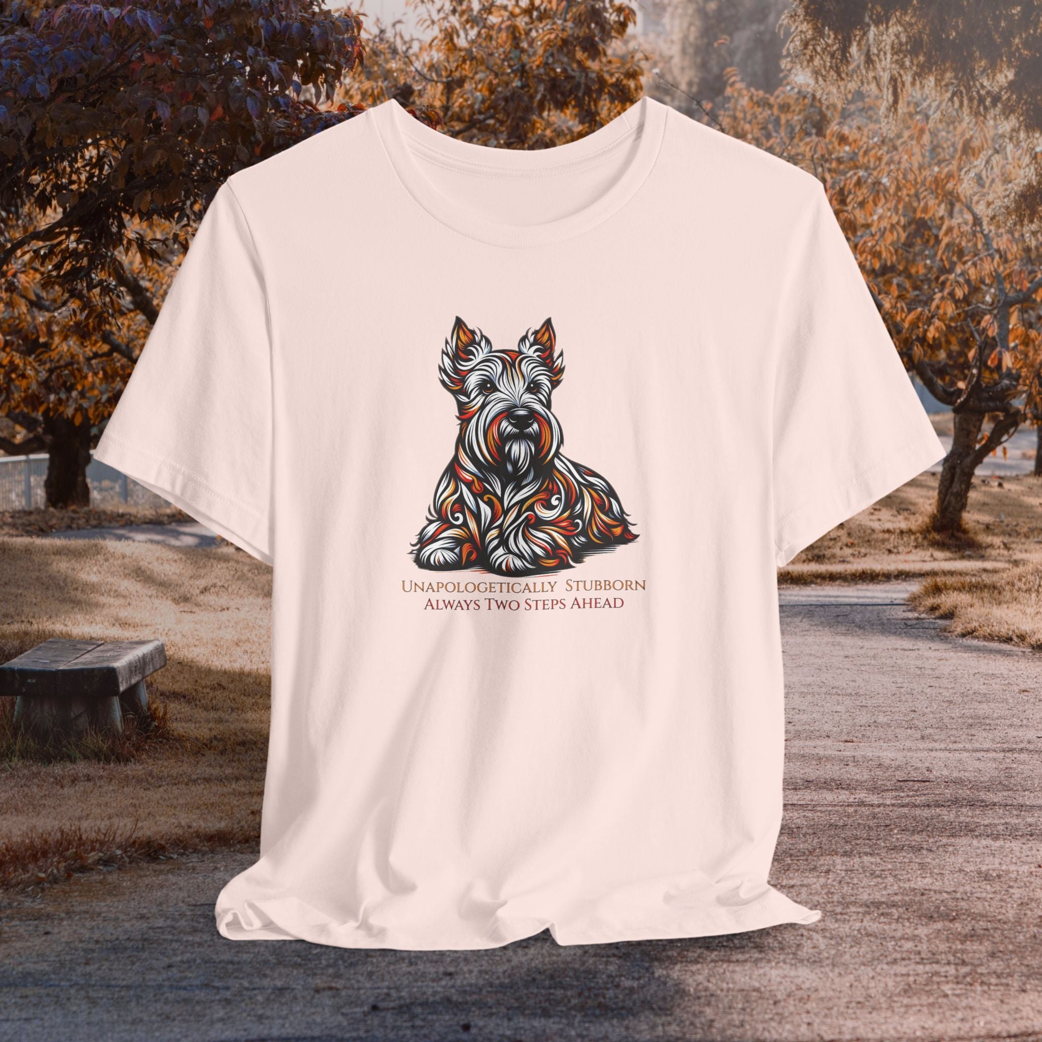 Unisex Jersey Tee - Unapologetically Stubborn Dog Design