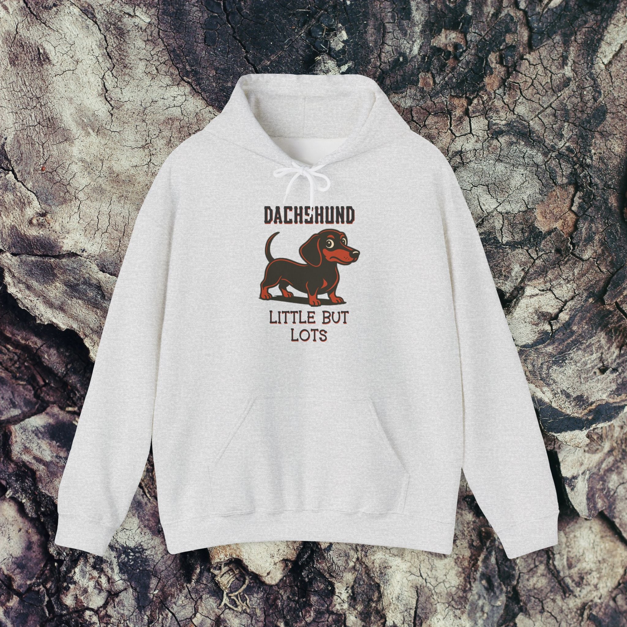 Dachshund Love Hooded Sweatshirt, Cute Pet Hoodie, Dog Lover Gift, Cozy Spring Fashion, Casual Everyday Wear