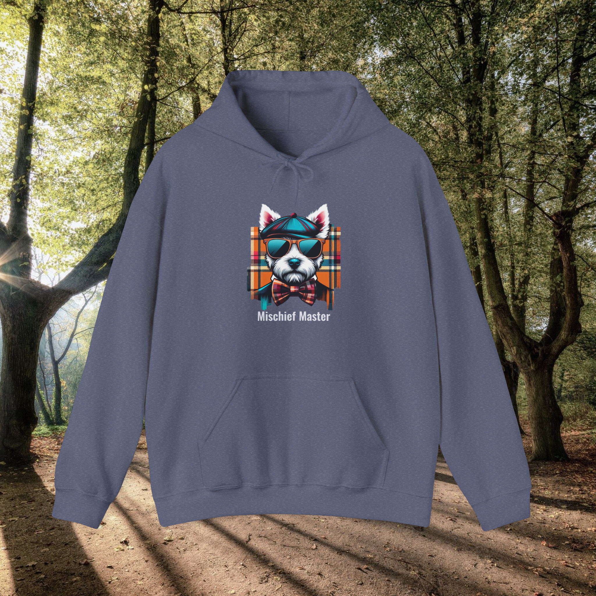Mischief Master Hoodie - Unisex Heavy Blend Sweatshirt for Dog Lovers