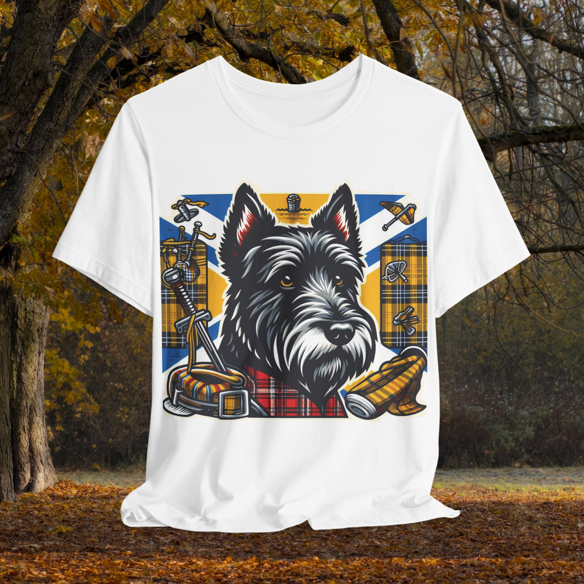 Scottish Terrier Graphic Tee - Perfect for Dog Lovers