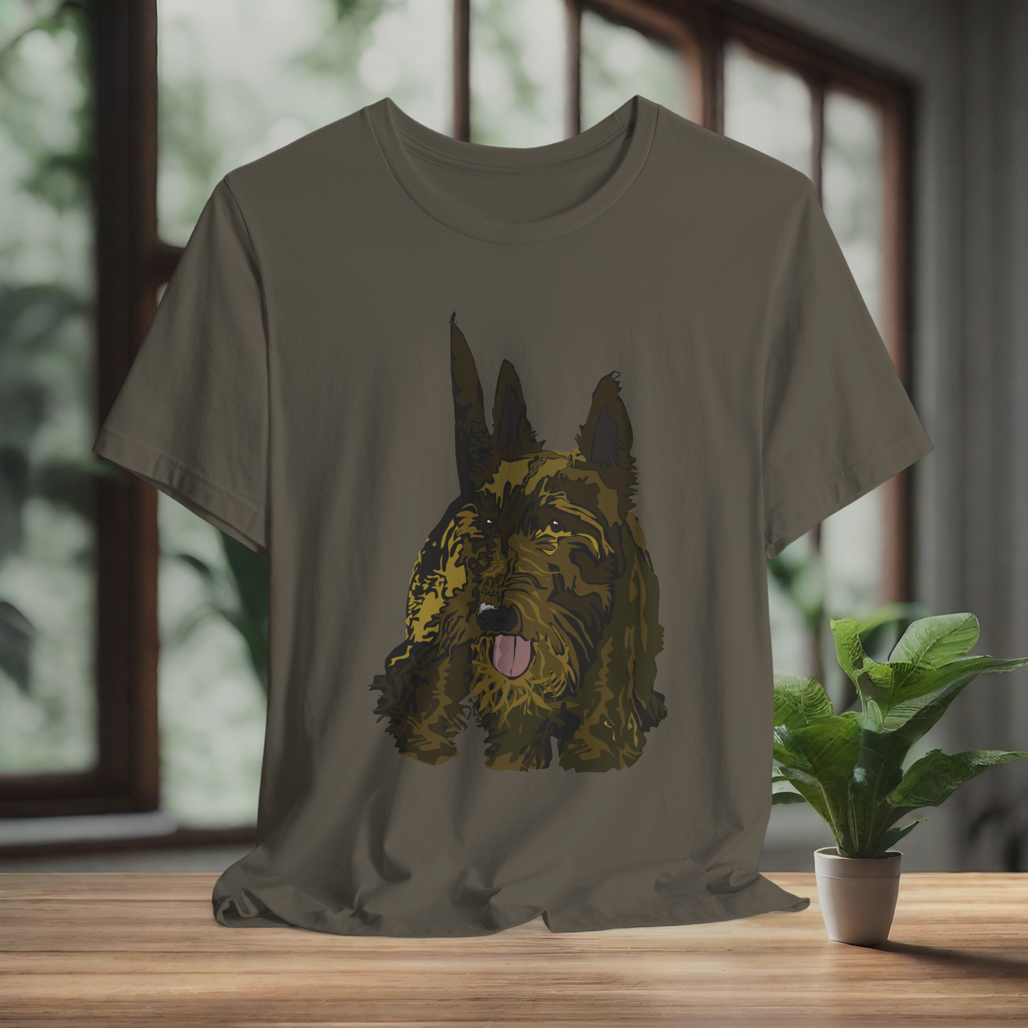 Scottish Terrier Graphic Unisex Tee - Perfect for Dog Lovers