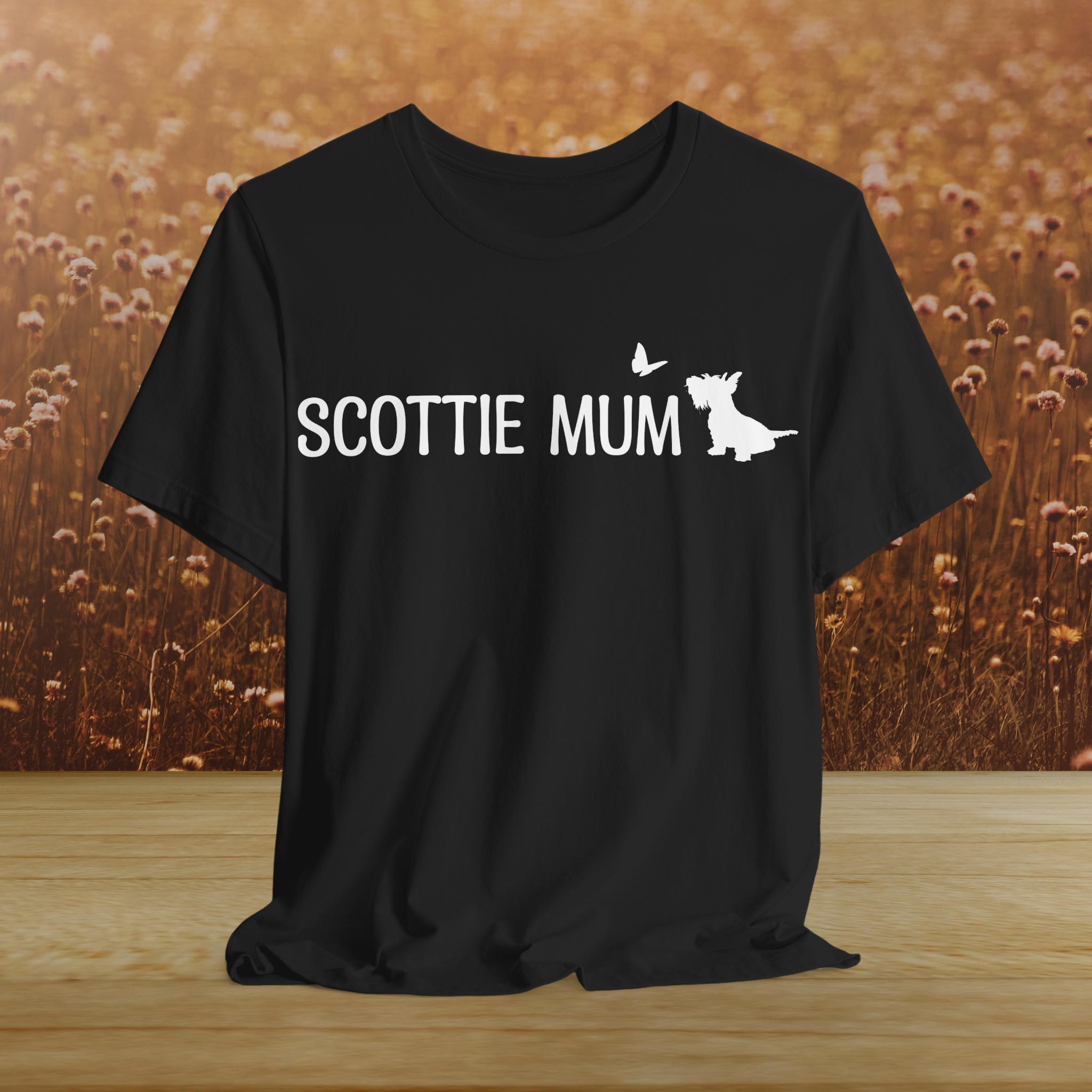 Scottie Mum Unisex Tee - Perfect Gift for Dog Lovers