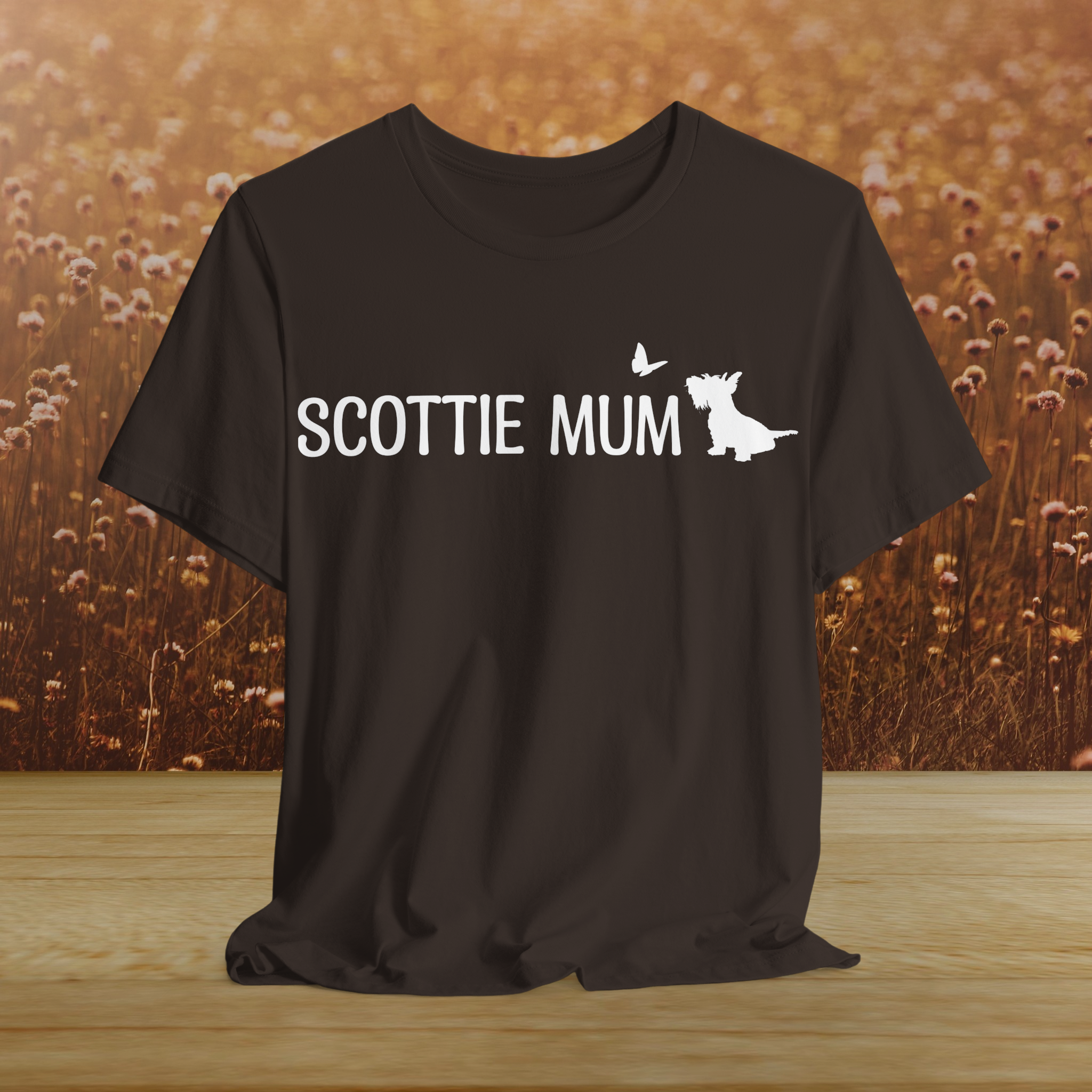 Scottie Mum Unisex Tee - Perfect Gift for Dog Lovers