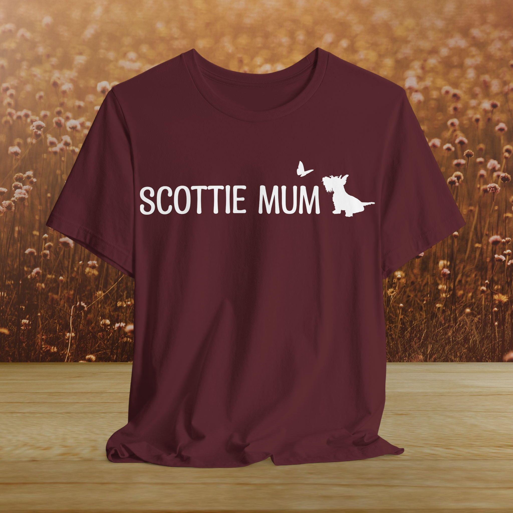 Scottie Mum Unisex Tee - Perfect Gift for Dog Lovers