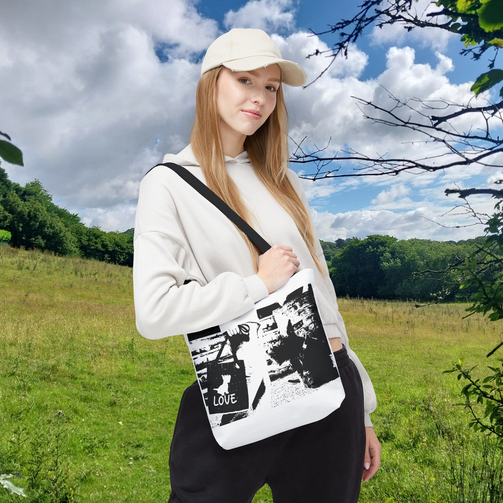 Love Tote Bag | Stylish Canvas Bag for Everyday Use | Perfect Gift for Pet Lovers